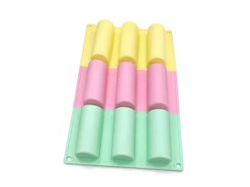 Molde silicona 9 cilindros